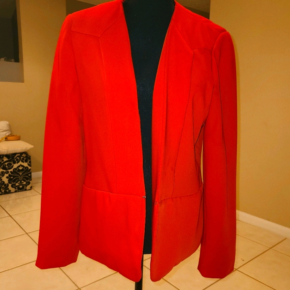 Orange Blazer